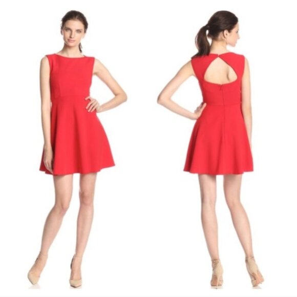 NWT French Connection Fit and Flare Dress - Size US 4 - Picture 1 of 1